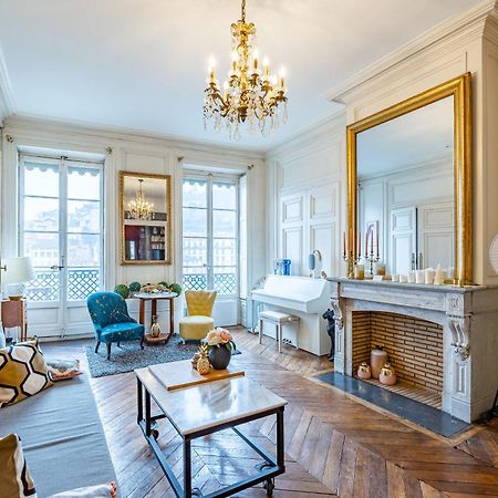 Appartement Haussmannien d’Artiste, exception, quai de Saône balcon+Parking Lião Exterior foto