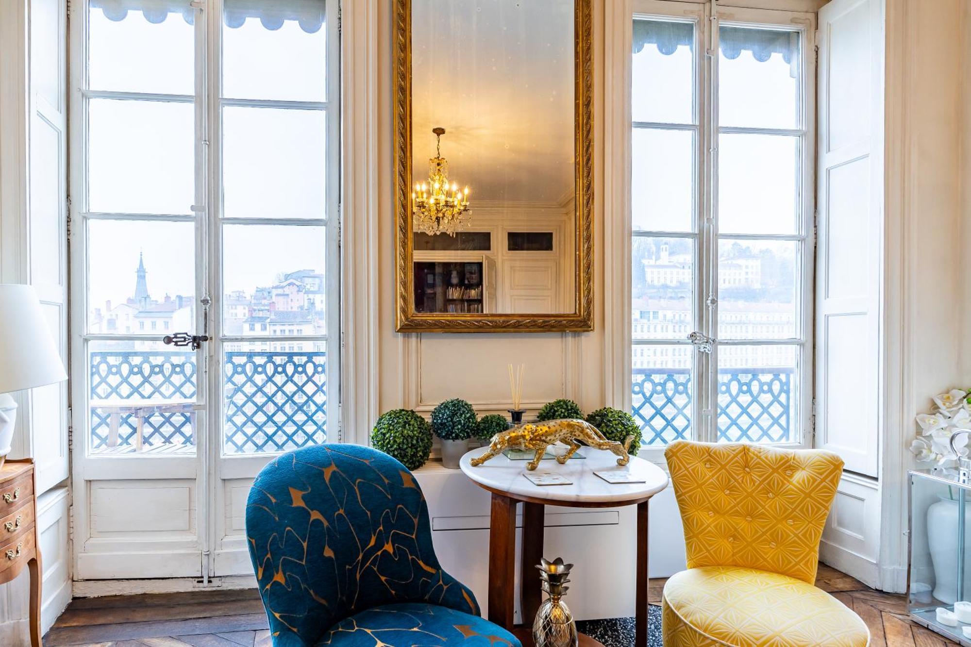 Appartement Haussmannien d’Artiste, exception, quai de Saône balcon+Parking Lião Exterior foto