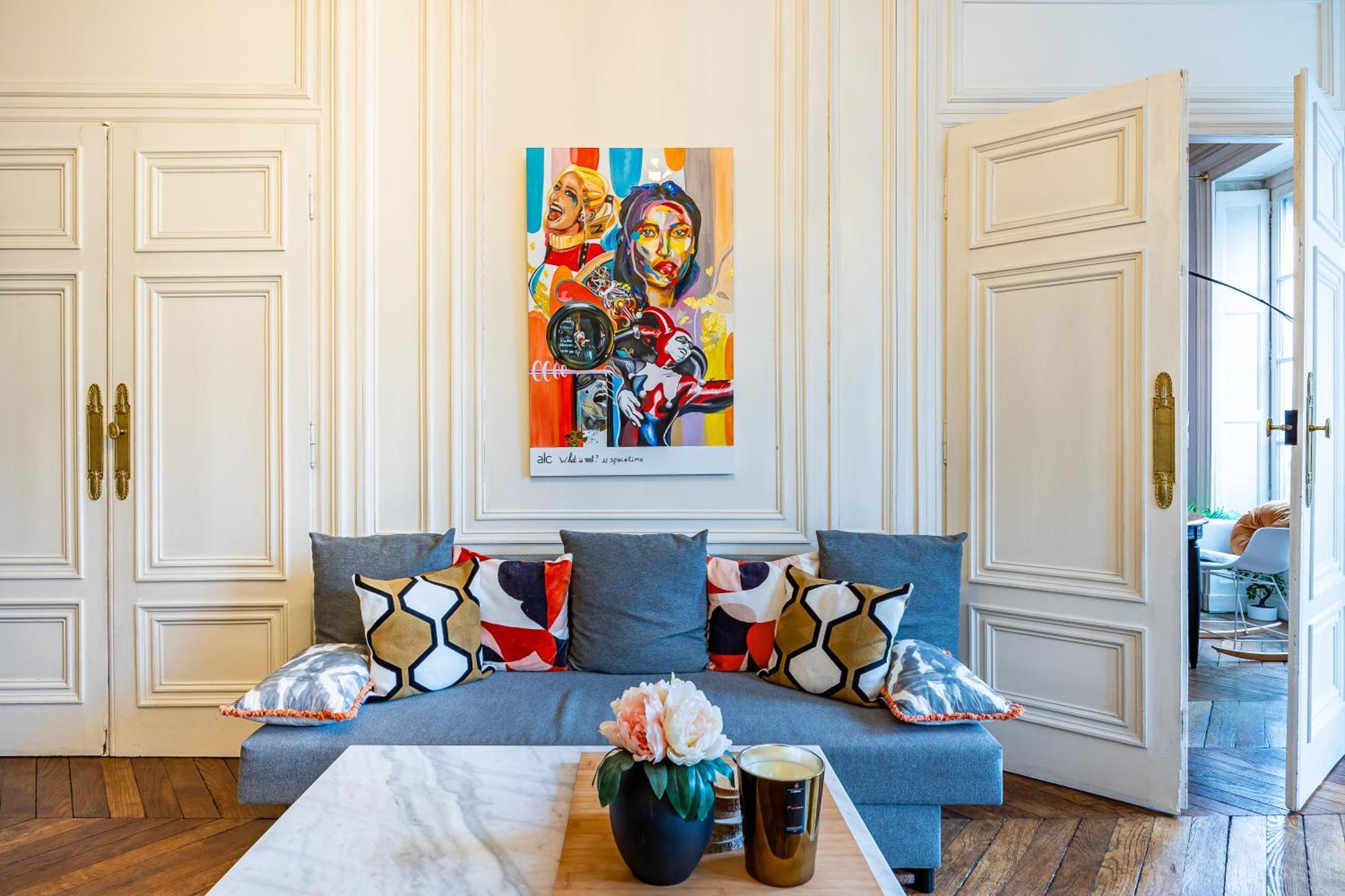 Appartement Haussmannien d’Artiste, exception, quai de Saône balcon+Parking Lião Exterior foto
